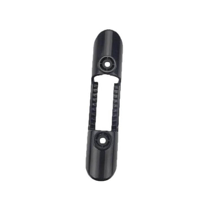 Boat And Kayak Oar Clip Holder Keeps Oar From Slipping – black ABS plastic hull-mounted oar clip with 3.5mm mounting holes
