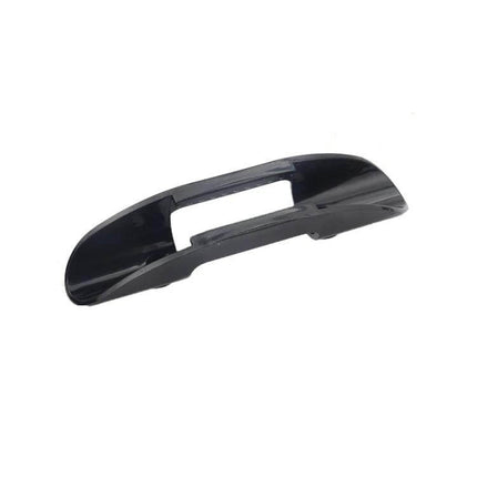 Boat And Kayak Oar Clip Holder Keeps Oar From Slipping - black ABS plastic hull-mounted oar clip with 3.5mm mounting hole