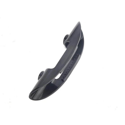 Boat And Kayak Oar Clip Holder Keeps Oar From Slipping - black ABS plastic hull-mounted oar clip with 3.5mm screw holes