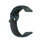 For Samsung Galaxy Watch4 44mm / Olive Green Black