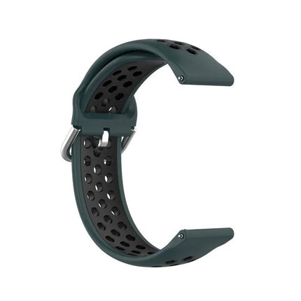 Two-Tone Silicone Watch Band For Galaxy Watch4 44mm