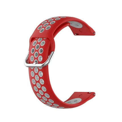 Two-Tone Silicone Watch Band For Galaxy Watch4 44mm