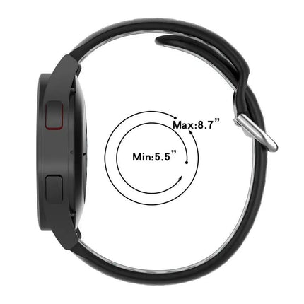 Two-Tone Silicone Watch Band For Galaxy Watch4 44mm