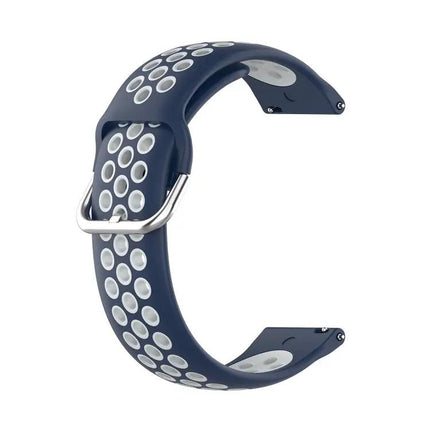Samsung Galaxy Watch4 Classic 42mm Two Color Silicone Strap