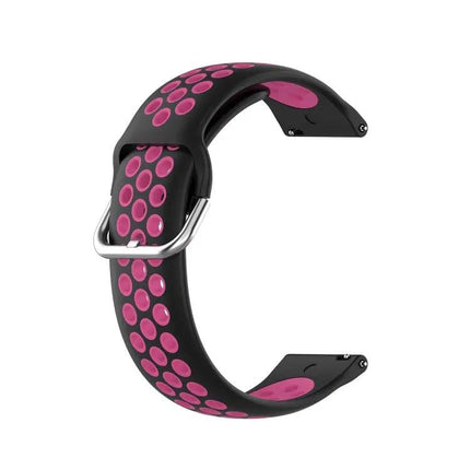 Two Color Silicone Strap For Galaxy Watch4 Classic 46mm