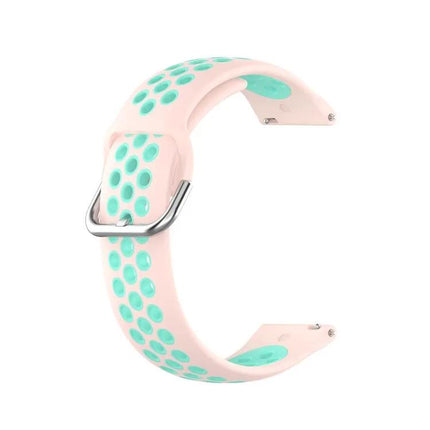 Two Color Silicone Strap For Galaxy Watch4 Classic 46mm