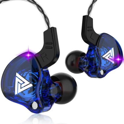 QKZ AK6 3.5mm In-Ear Wired Subwoofer Sports Earphone, Cable Length: About 1.2m, 1 PCS, 1 Pair | Syndmart