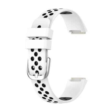 Silicone Two Tone Replacement Strap For Fitbit Luxe