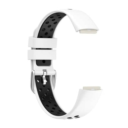 Silicone Two Tone Replacement Strap For Fitbit Luxe
