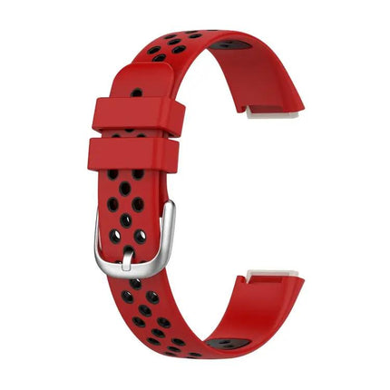 Silicone Two Tone Replacement Strap For Fitbit Luxe