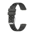 For Fitbit Luxe / Anthracite Black Black
