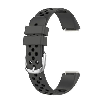 Silicone Two Tone Replacement Strap For Fitbit Luxe
