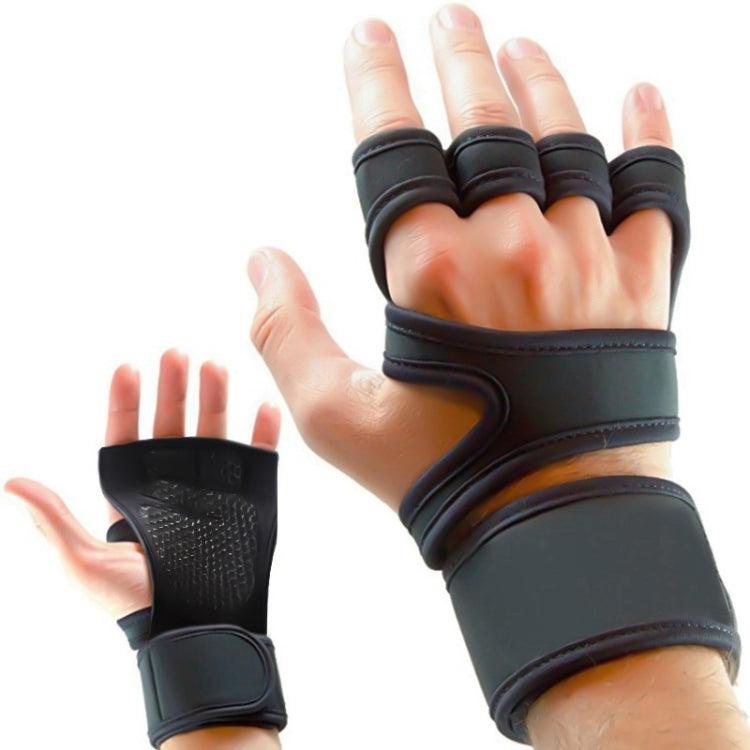 Guantes deportivos de entrenamiento con agarre de silicona para ciclismo y fitness