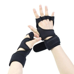 Guantes deportivos de entrenamiento con agarre de silicona para ciclismo y fitness