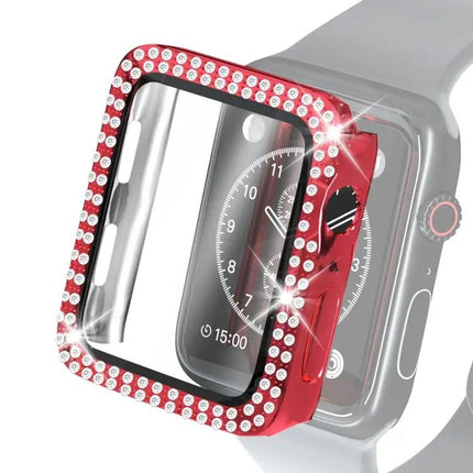 Electroplated PC Diamond Case for Apple Watch 38/42mm