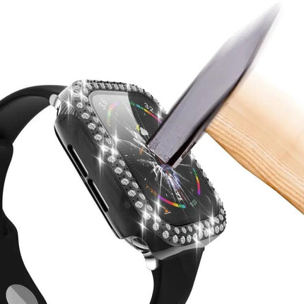 Electroplated PC Diamond Case for Apple Watch 38/42mm