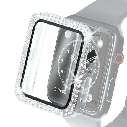 Electroplated PC Diamond Case for Apple Watch 38/42mm