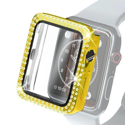 Electroplated PC Diamond Case for Apple Watch 38/42mm