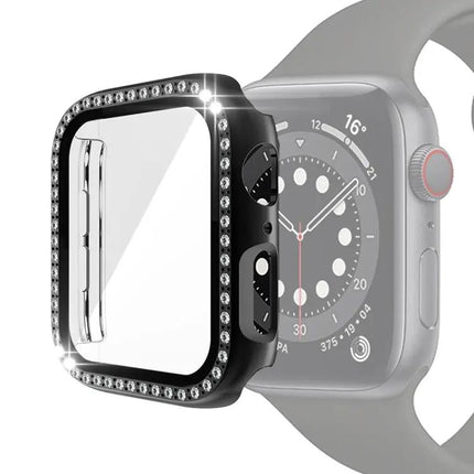 Electroplated PC Diamond Case For Apple Watch 38mm 42mm