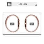 Rose Gold Silver White Women