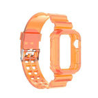 7 41mm / 6 & SE & 5 & 4 40mm / 3 & 2 & 1 38mm / Transparent Orange