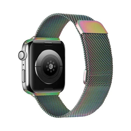 Milanese Magnetic Elastic Watch Band For Apple Watch 38-45mm