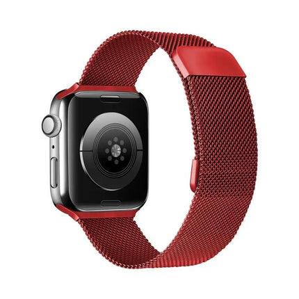 Milanese Magnetic Elastic Watch Band For Apple Watch 38-45mm