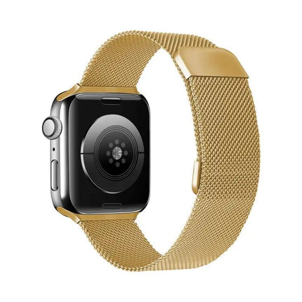Milanese Magnetic Elastic Watch Band For Apple Watch 38-45mm