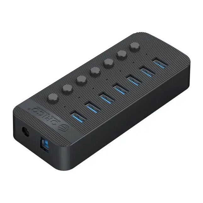 ORICO 7-Port USB Hub with Individual Switches for Device Connections
