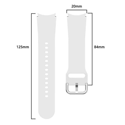 Silicone Watch Band For Samsung Galaxy Watch4 40/44mm