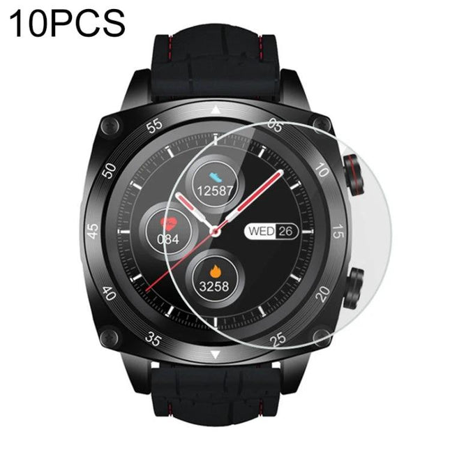 Tempered Glass Screen Protector For Rugged Smartphones - clear protective tempered glass for round smartwatch displays, anti-scratch and easy-clean