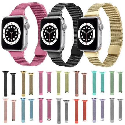 Dual Section Milanese Watch Band For Apple Watch 40/41/42mm