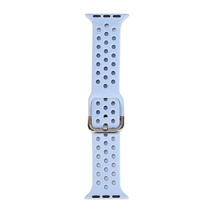 Silicone Replacement Watch Band For Apple Watch Fit 40-45mm