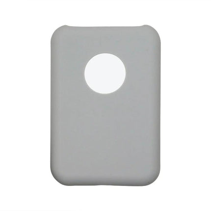 Protective Ultra-Thin Silicone Case for Magsafe Battery Pack in light gray, slim protective cover with charging port access
