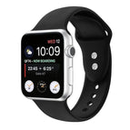 7 41mm / 6 & SE & 5 & 4 40mm / 3 & 2 & 1 38mm / Black