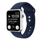 7 41mm / 6 & SE & 5 & 4 40mm / 3 & 2 & 1 38mm / Midnight Blue