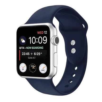 Double Pin Silicone Band For Apple Watch 38/40/41mm