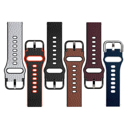Two-Layer Cowhide Leather Watch Band Replacement 20mm/22mm