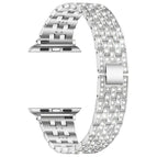 7 41mm / 6 & SE & 5 & 4 40mm / 3 & 2 & 1 38mm / Silver