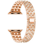7 45mm / 6 & SE & 5 & 4 44mm / 3 & 2 & 1 42mm / Rose Gold