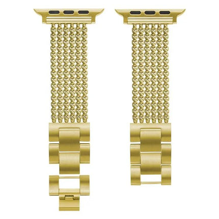 Steel Six-Chain Replacement Band For Apple Watch 38/40/41mm