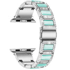 7 41mm / 6 & SE & 5 & 4 40mm / 3 & 2 & 1 38mm / Silver Blue