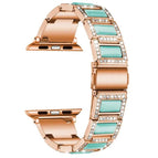 7 45mm / 6 & SE & 5 & 4 44mm / 3 & 2 & 1 42mm / Rose Gold Blue