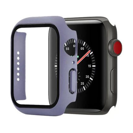 Apple Watch 44mm Protective Case Orange PC Tempered Glass