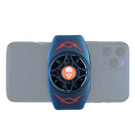 Phone Cooler for Everyday Device Use During Extended Sessions — compact turbo fan clip-on cooler attached to smartphone, prevents overheating during gaming and streaming