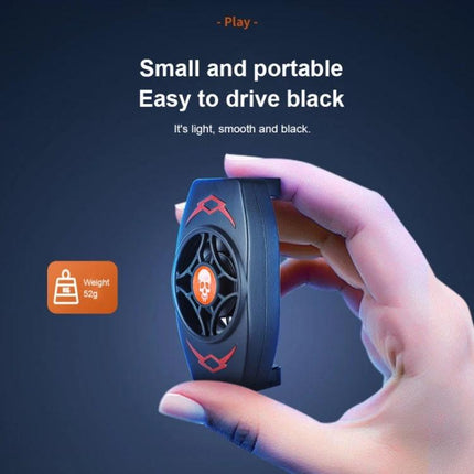 Phone Cooler for Everyday Device Use During Extended Sessions - small portable turbo fan clip to prevent overheating during gaming streaming and calls