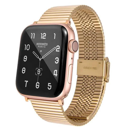 Stainless Steel Apple Watch Band Adjustable 38-45mm