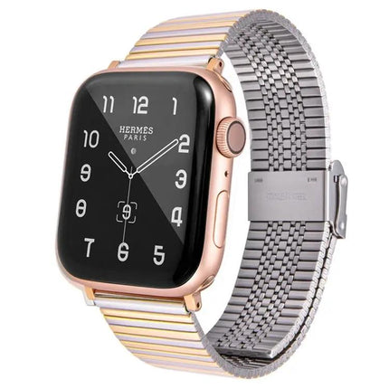 Stainless Steel Apple Watch Band Adjustable 38-45mm