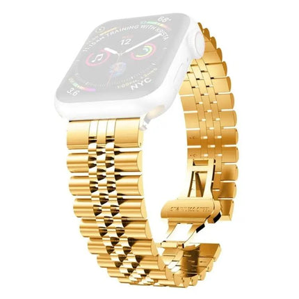 Women Stainless Steel 20mm Replacement Apple Watch Band