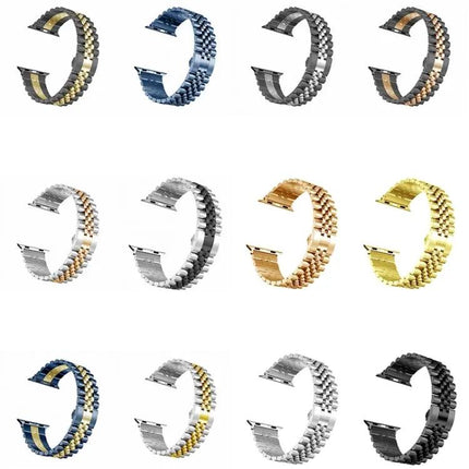 Women Stainless Steel 20mm Replacement Apple Watch Band